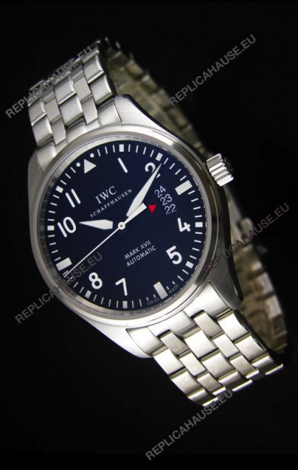 IWC MARK XVII Swiss Replica Watch in Steel Casing - 1:1 Mirror Replica 