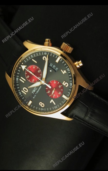 IWC Spitfire Tribecca Edition Watch in Rose Gold - 1:1 Mirror Replica