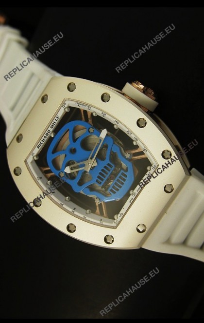 Richard Mille RM052 Skull Tourbillon Swiss Replica Watch Ceramic Case