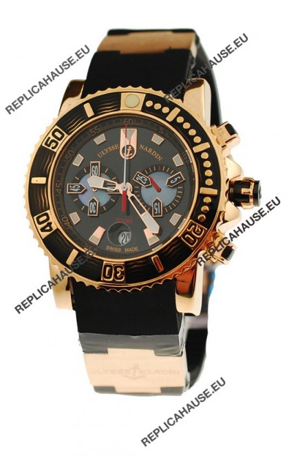 Ulysse Nardin Maxi Marine Chronograph Replica Watch