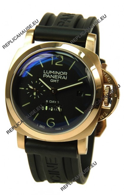 Panerai Luminor GMT 8 Days Swiss Replica Watch