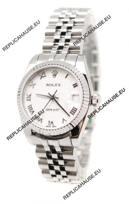 Rolex DateJust Mid-Sized Japanese Replica Watch