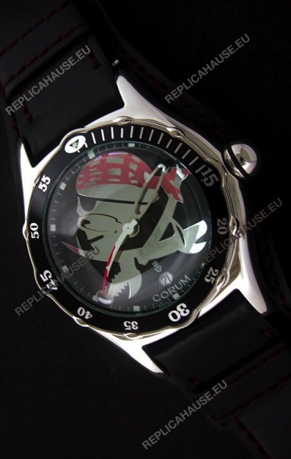 Corum New Edition Japanese Replica Watch in Black Dial