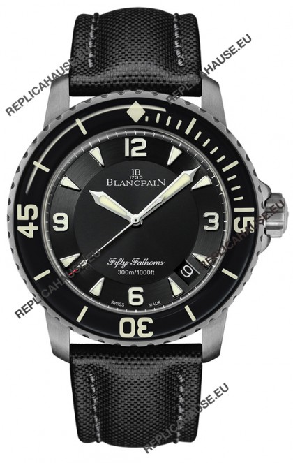 Blancpain Fifty Fathoms Automatique Titanium Edition Swiss Replica Watch in 1:1 Mirror Quality