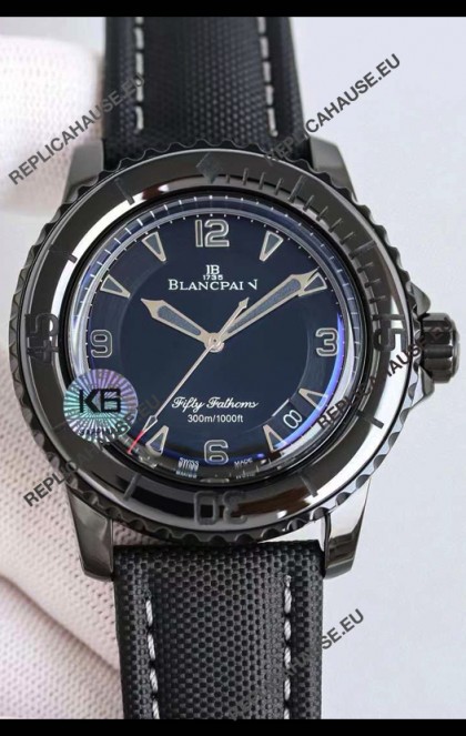 Blancpain Fifty Fathoms Automatique PVD Coated 1:1 Mirror Replica Watch 