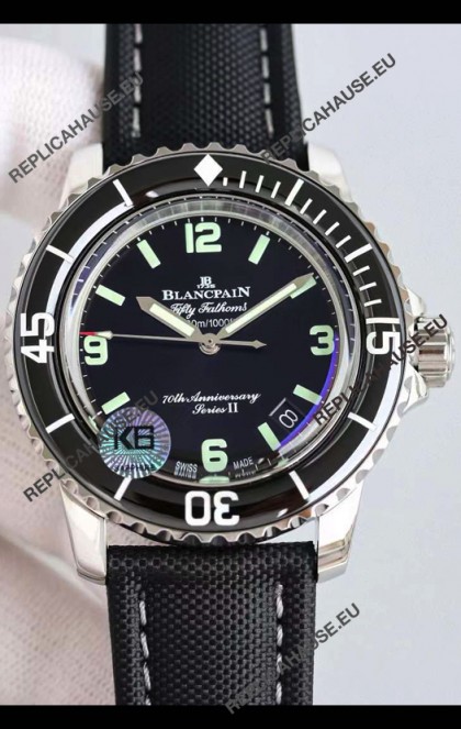Blancpain Fifty Fathoms 70th Anniversary ACT 1 Series II 1:1 Swiss Replica Watch 