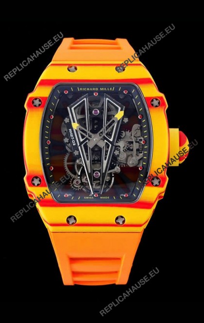 Richard Mille RM27-03 Rafael Nadal Genuine Tourbillon Movement 1:1 Mirror Replica Watch