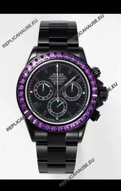 Rolex Daytona Blaken Edition Swiss 1:1 Mirror Replica Cal.4130 Movement PVD Casing