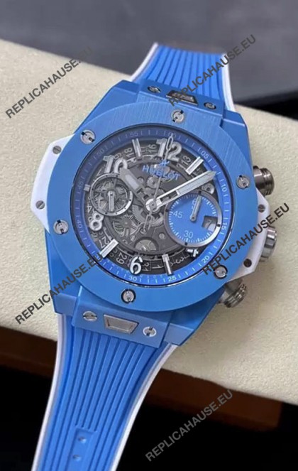 Hublot Big Bang Unico Blue PVD 1:1 Mirror Edition Swiss Replica Watch