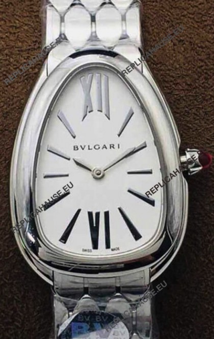 Bvlgari Serpenti Seduttori Edition Watch in Stainless Steel - 1:1 Mirror Replica