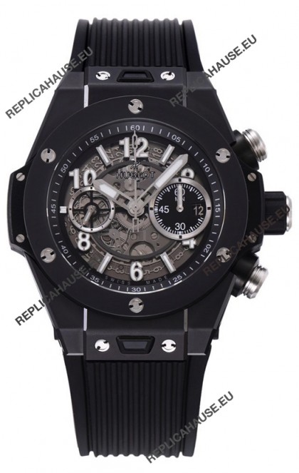 Hublot Big Bang Unico Black Ceramic Casing 1:1 Mirror Edition Swiss Replica Watch