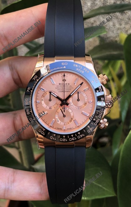 Rolex Cosmograph Daytona 116508 Rose Gold Original Cal.4130 Movement - Ultimate 904L Steel Watch