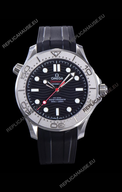 Omega Seamaster Diver 300M Nekton Edition 1:1 Mirror Replica Watch in Black Dial