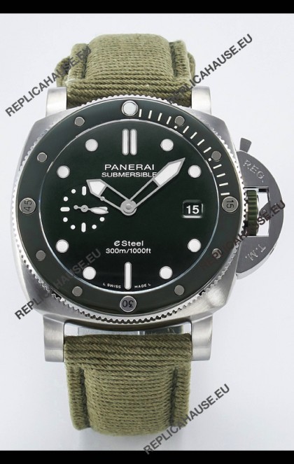Panerai PAM1287 Submersible eSteel 1:1 Superclone Replica Watch 44MM 