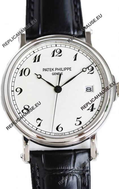 Patek Philippe Calatrava 5153G White Gold 1:1 Mirror Swiss Replica Watch 