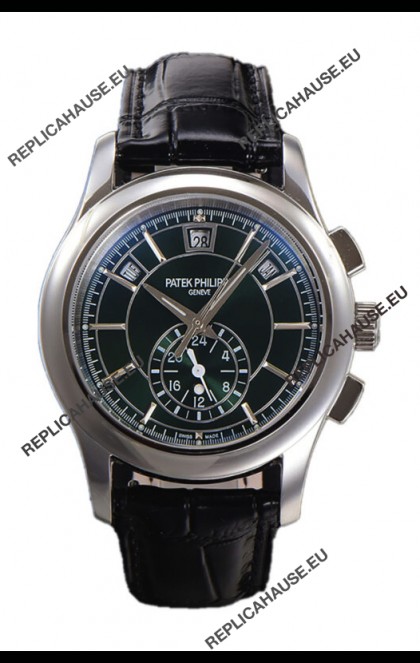 Patek Philippe 5205 Complications Moonphase Green Dial 1:1 Mirror Swiss Replica Watch