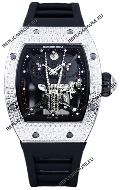 Richard Mille RM51-05 Oryx Dial Stainless Steel Watch in Swiss Automatic Movement