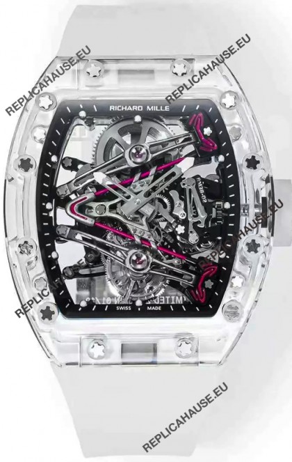 Richard Mille RM38-02 Sapphires Bubba Watson Genuine Tourbillon Movement 1:1 Mirror Replica