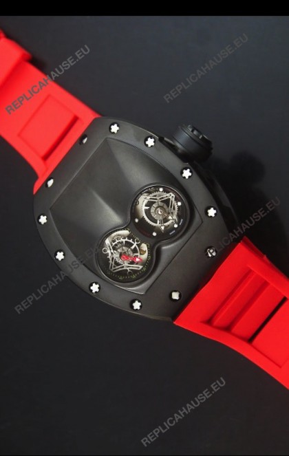 Richard Mille RM053 Tourbillon Pablo Mac Donough Swiss Replica Watch in PVD Case