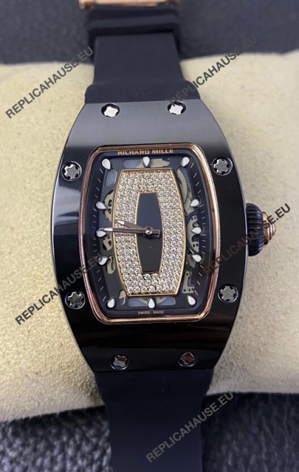 Richard Mille RM-07-01 Ceramic Casing Ladies 1:1 Swiss Replica Watch
