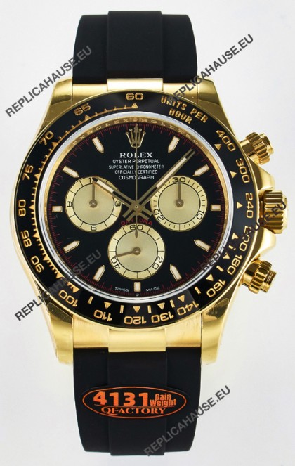 Rolex Cosmograph Daytona M126518 Yellow Gold Black Dial Original Cal.4131 Movement
