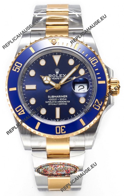 Rolex Submariner 41MM Two Tone 126613LB - Replica 1:1 Mirror - Ultimate 904L Steel Watch