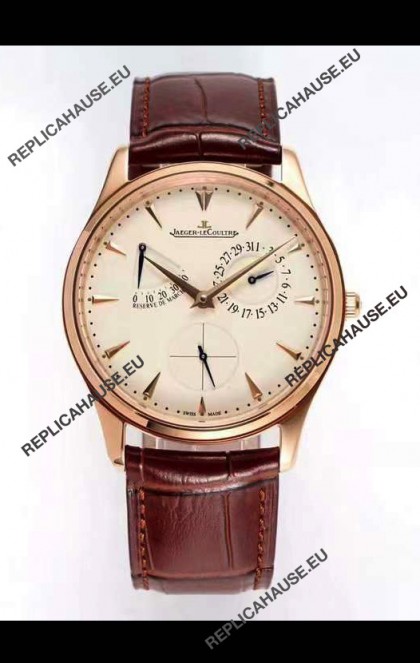 Jaeger-LeCoultre Master Ultra Thin Réserve De Marche 1:1 Mirror Replica Watch