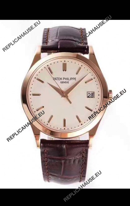 Patek Philippe 5227R-001 Calatrava Automatic White Dial with Swiss Automatic Movement