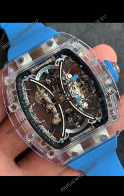 Richard Mille RM53-01 Pablo Mac Donough Sapphire Casing with Original Tourbillon Movement