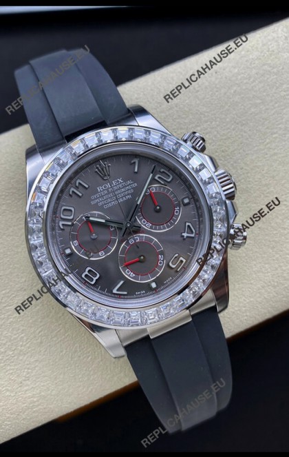 Rolex Cosmograph Daytona 116519 Grey Dial Cal.4130 Movement - 904L Steel Watch
