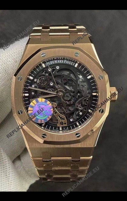 Audemars Piguet Royal Oak Double Balance Wheel Openworked Edition 1:1 Mirror Swiss Replica Watch 
