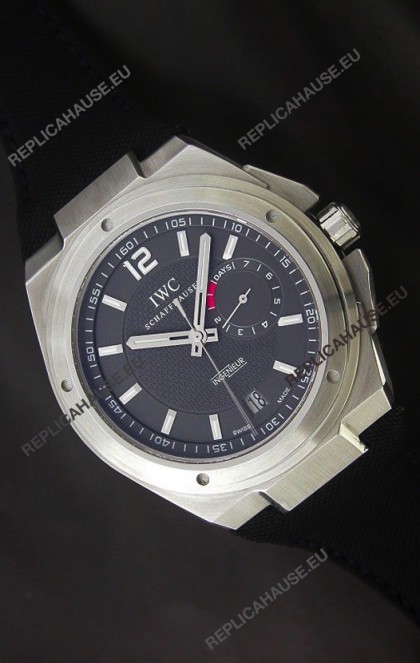 IWC Ingenieur Power Reserve Swiss Watch in Grey