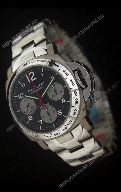 Panerai Luminor Chronograph Swiss Watch 
