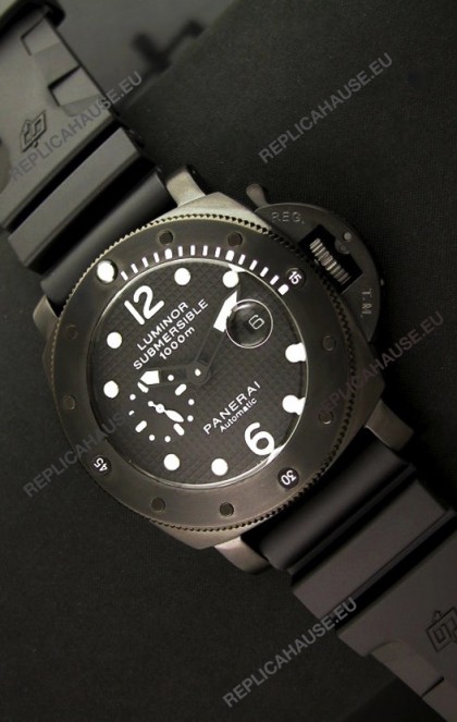 Panerai Luminor Submersible 1000M Japanese Automatic PVD Watch