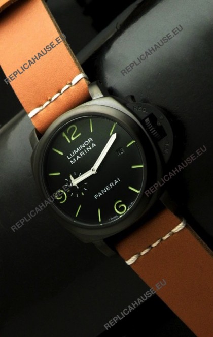 Panerai Luminor Marina Black Seal PVD Swiss Watch