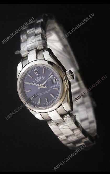 RolexÂ Datejust Oyster Perpetual Superlative ChronoMeter Japanese Watch in Blue Dial