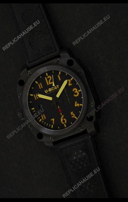 U-Boat Thousands of Feet Black PVD Watch