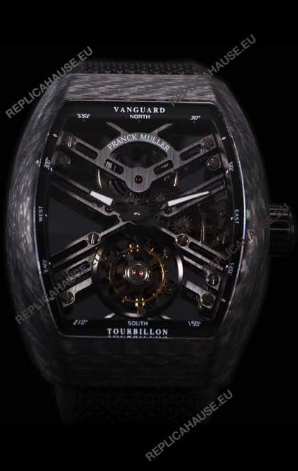 Franck Muller Vanguard Skeleton Tourbillon Swiss Replica Watch