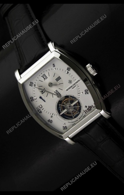 Vacheron Constantin Power Reserve TourbillonÂ Swiss Watch in Steel