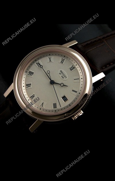 Breguet 526 Y Swiss Replica Watch in White Dial