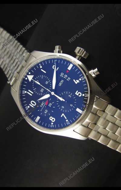 IWC Pilot IW377704 Chronograph Swiss Replica Watch - 1:1 Mirror Replica 