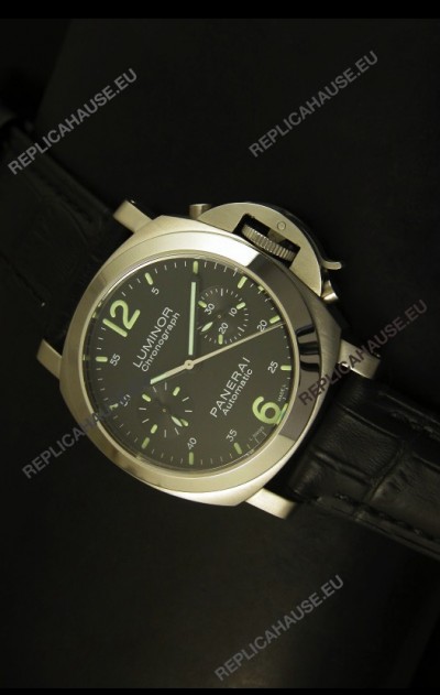 Panerai Luminor Chronograph PAM310 Chronograph Black Dial 40MM