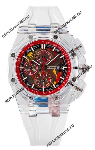 Audemars Piguet Royal Oak Offshore AET Remould LOCHAGOS Sapphires Casing Swiss Replica Watch 