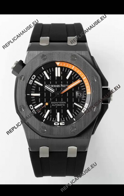 Audemars Piguet Royal Oak Offshore Ceramic 1:1 Ultimate Swiss Replica Watch Black Dial Cal.3102 Movement