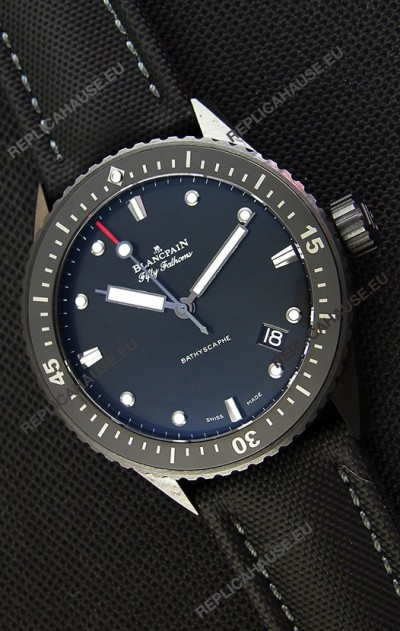 Blancpain Fifty Fathoms BATHYSCAPHE Edition Swiss Replica 1:1 Swiss Watch 