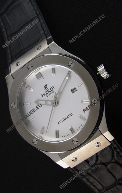 Hublot Classic Fusion Titanium Opalin Swiss Replica Watch - 1:1 Mirror Replica