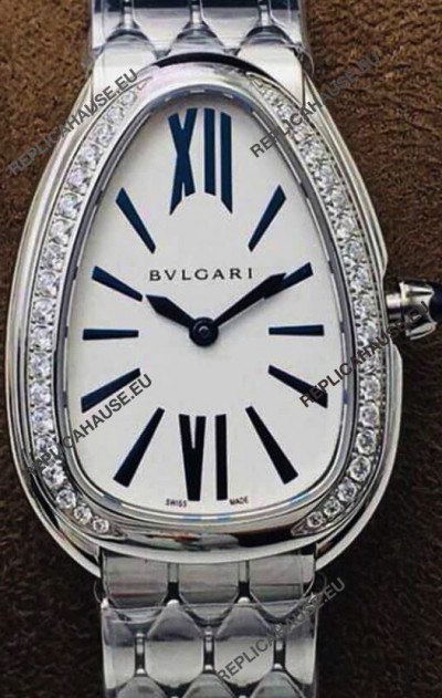 Bvlgari Serpenti Seduttori Edition Watch in Stainless Steel - 1:1 Mirror Replica
