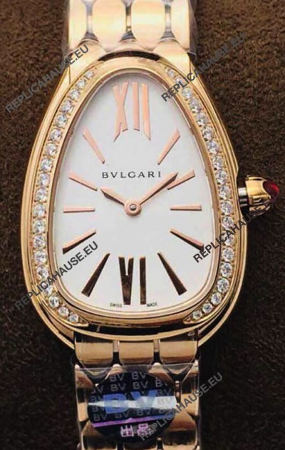 Bvlgari Serpenti Seduttori Edition Watch in Rose Gold Case 1:1 Mirror Replica