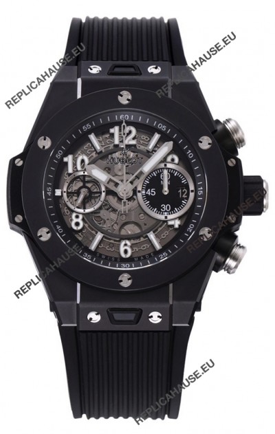 Hublot Big Bang Unico Black Ceramic Casing 1:1 Mirror Edition Swiss Replica Watch