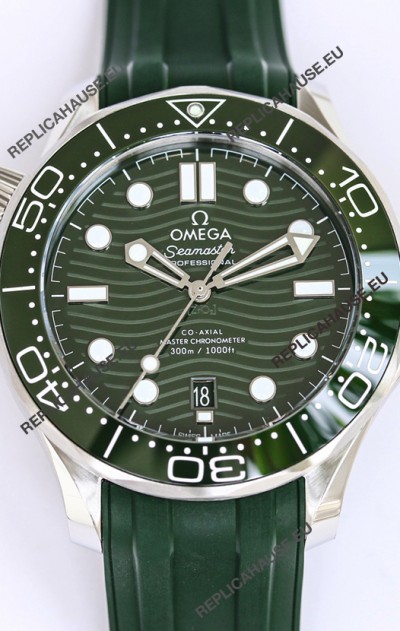 Omega Seamaster 300M Master Chronometer Green Swiss 904L Steel 1:1 Mirror Replica Watch